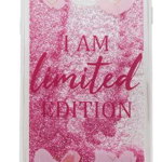 Husa Protectie Spate Lemontti Liquid Sand I Am Limited Edition pentru Samsung Galaxy J4 Plus
