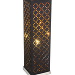 Veioza neagra aurie, 1 bec, dulie E27, Globo 15229T2, Globo Lighting