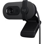 Camera Web LOGITECH Brio 100, Full HD 1080p, negru