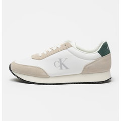Calvin Klein Jeans Sneakers Retro Runner YM0YM01119 Écru Calvin Klein Jeans Sneakers Retro Runner YM0YM01119 Écru
