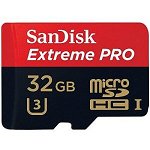 Card memorie SanDisk Extreme PRO micro SDHC Clasa 10 UHS-I 32GB 100 MB/s