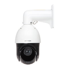 HIKVISION Camera de supraveghere pentru exterior HIKVISION, IP Speed dome, Rezolutie 4MP, Tip lentila varifocala 4.8-120mm, Distanta IR 100 m, PoE, Slot card SD, DS-2DE4415IW-DET5, HIKVISION