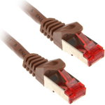 Cablu inline 10m retea Cat.6 Mbit cablu RJ45 1000 - brun (76400K), InLine