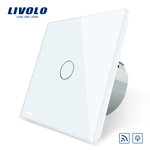 Intrerupator touch RF cu variator (dimmer) Livolo, Livolo