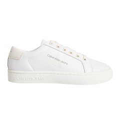 Calvin Klein Jeans Sneakers Classic Cupsole Laceup Lth Wn YW0YW01269 Alb Calvin Klein Jeans Sneakers Classic Cupsole Laceup Lth Wn YW0YW01269 Alb