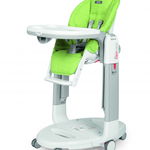 Scaun de masa 3 in 1, Peg Perego, Tatamia Follow Me, 0-15 Kg, WonderGreen, Verde