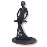 Puzzle 3D Eco Wood Art Suport de servetele Lady (Black)