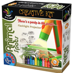 Joc creativ - Proiector figurine de animale, D-Toys
