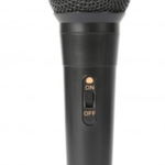 Microfon cu fir Andowl Q MIC611 de 3m negru, GAVE