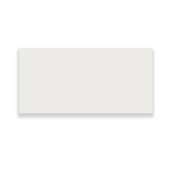 Faianță metro White Flat Glossy albă lucioasă 10x20 cm