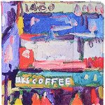 Husa Stand Universala Flip Oil Canvas 7"-9" (Multicolora)