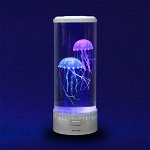 Lampă acvariu cu meduze (Alb)