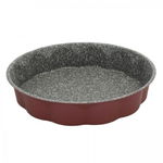 Forma pentru prajituri Sweet Cherry, Tognana, 26 cm, otel carbon, visiniu/gri, Tognana Porcellane