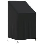 vidaXL Husă scaun de grădină, negru, 70x70x85/125 cm, Oxford 420D, vidaXL