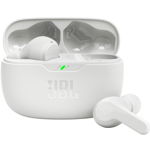 Casti In-Ear JBL Wave Beam, True Wireless, Bluetooth, Deep Bass, Alb, JBL