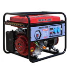 Generator de curent monofazat Media Line MLG6500/2, putere maxima 6.5 kVA, Benzina, AVR cu perii, Rezervor combustibil 25 litri, Media Line