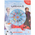 Regatul de gheata 2. Carte de colorat cu minicreioane, 