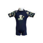 Costume de Baie Inot pentru bebelusi si copii, Protectie Soare UPF50+, Navy Jungle, Marimea 2, Banz