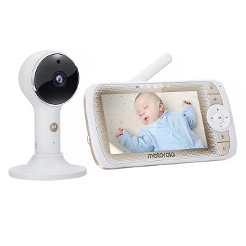 Video Baby Monitor Motorola LUX65 Connect cu ecran 5 inch, PTZ, wireless