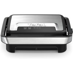 Gratar electric multifunctional Tefal Inicio Compact Grill GC270D10, 1000W, suprafata antiaderenta de gatit 23x14.5 cm, depozitare verticala