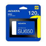 Solid State Disk (SSD) - 120 GB ADATA 2.5", SATA III, ASU650SS-120GT-R, ADATA