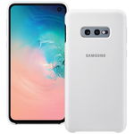 Husa Cover Silicone Samsung pentru Samsung Galaxy S10e Alb, Samsung