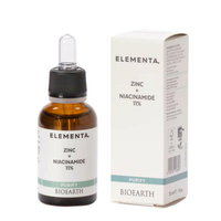 Ser de fata cu Niacinamida si Zinc, 30ml, Elementa Bioearth, Bioearth