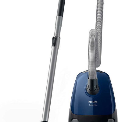 Aspirator cu sac Philips PowerGo FC8240/09, 750W, 3L, Albastru, Philips