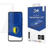Folie Protectie 3MK pentru Samsung Galaxy S23, Sticla Flexibila, Full Glue, Lite, 0.16mm, Transparenta, 3MK