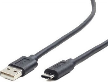 Cablu date USB la mini USB, 1.8m, CCP-USB2-AMCM-6, max 3A, 36W (Negru), Gembird