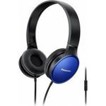 Casti Audio, Panasonic, On Ear pliabile, cu fir, Microfon, Negru, RP-HF300ME-K