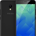 Smartphone Meizu M5, Octa Core, 16GB, 2GB RAM, Dual SIM, 4G, Black