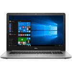 Laptop Dell Inspiron 17.3-inch FHD, Intel Core i3-7020U, 4GB DDR4 2400MHz, 1TB 5400rpm SATA, DVD+/-RW, Ubuntu, Silver