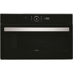 Cuptor cu microunde incorporabil Whirlpool AMW 730/NB, 6th Sense, design Absolute, 31 l, 1000 W, 8 nivele putere, Grill, Timer, Touch control, Negru