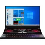 Laptop Asus Gaming 15.6" Rog Zephyrus Duo 15 SE GX551QR-HF014T, Procesor AMD Ryzen™ 7 5800H (16M Cache, up to 4.4 GHz), 32GB DDR4, 1TB SSD, GeForce RTX 3070 8GB, Windows 10 Home, Off Black