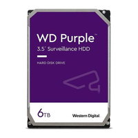HDD SATA 6TB 6GB/S 128MB/PURPLE WD62PURZ WDC