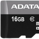 Card memorie ADATA Micro SDHC Premier 16GB UHS-I U1 Clasa 10 + Card Reader USB