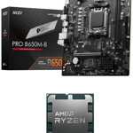 Startup Kit AMD Ryzen 5 7600X 4.7GHz + PRO B650M-B, AMD