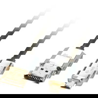 Cablu Lindy LY-41682, HDMI to Micro HDMI Cable with Ethernet, 2m, negru, LINDY