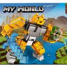 Set de constructie MG, My World of Minecraft - Robot, 285 piese tip lego