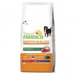 NATURAL TRAINER Sensitive No Gluten, M-XL, Miel, hrană uscată monoproteică câini, sistem digestiv, 12kg, NATURAL TRAINER