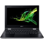 Laptop Acer Chromebook Spin 511 R752TN-C07T 11.6 inch HD Touch Intel Celeron N4120 8GB 64GB flash DE layout Chrome OS Black
