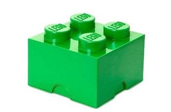 Cutie depozitare LEGO 4 verde inchis, Room Copenhagen