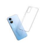 Carcasa Ultra Clear compatibila cu Oppo A17, TPU, 0.5mm, Transparent, OEM