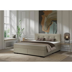 Pat Boxspring, 180/220 cm, bej, P & B
