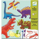 Dinozauri in miscare, Djeco, 6-7 ani +, Djeco