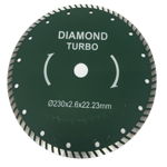 Disc diamantat pentru faianta 230 x 2.0 x 22.23 verde MX547, GAVE