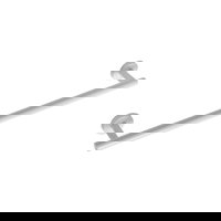 Cuier de baie alb 322232B, Tutumi