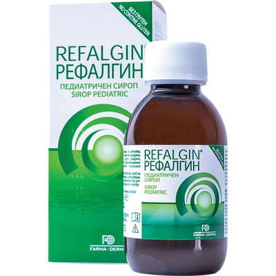 Sirop pediatric - Refalgin, 150 ml, Farma-Derma, NATURPHARMA