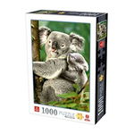 Puzzle Deico - Animals, Koala, 1000 piese